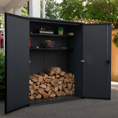Vertical Garden Shed – Outdoor Storage Cabinet