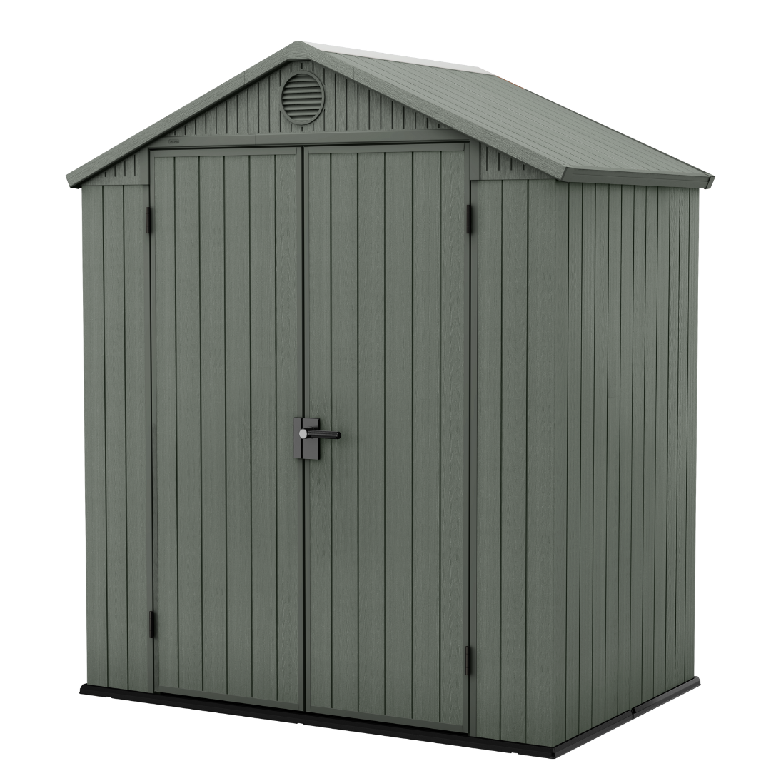 6x4ft Garden Shed – Outdoor Storage Sage Green