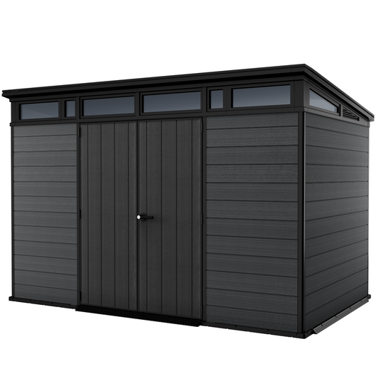 11x7ft Garden Shed – Large Outdoor Storage Grey