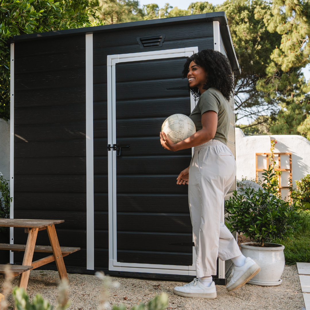 4x4ft Pent Garden Shed – Compact Outdoor Storage