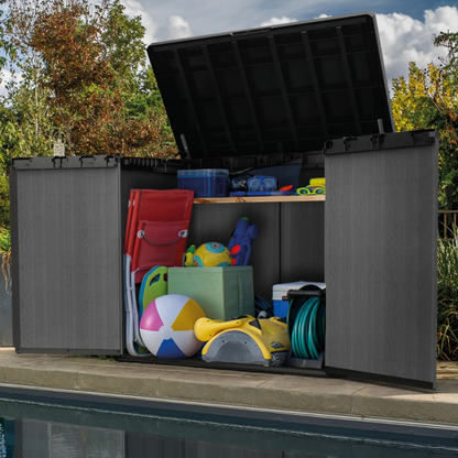 Outdoor Storage Box – Garden Storage Chest Grey