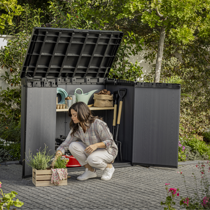 Outdoor Storage Box – Garden Storage Chest Grey