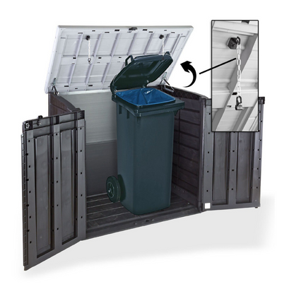 Outdoor Storage Box – Garden Storage Unit Grey