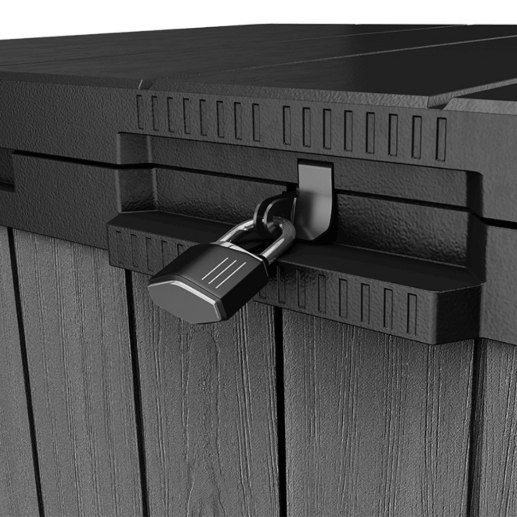 Outdoor Storage Box – Garden Storage Chest Grey