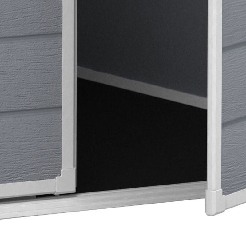 6x4ft Garden Shed – Outdoor Storage Grey