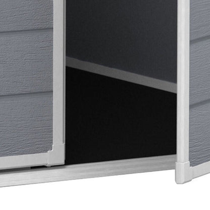 6x4ft Garden Shed – Outdoor Storage Grey