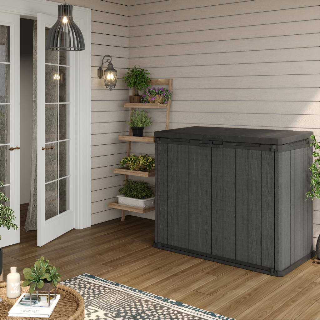 Outdoor Storage Box – Garden Storage Chest Grey