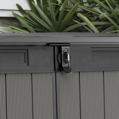 Large Outdoor Storage Box – Garden Unit Grey
