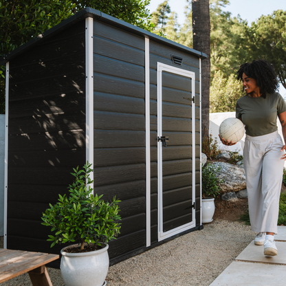 4x4ft Pent Garden Shed – Compact Outdoor Storage