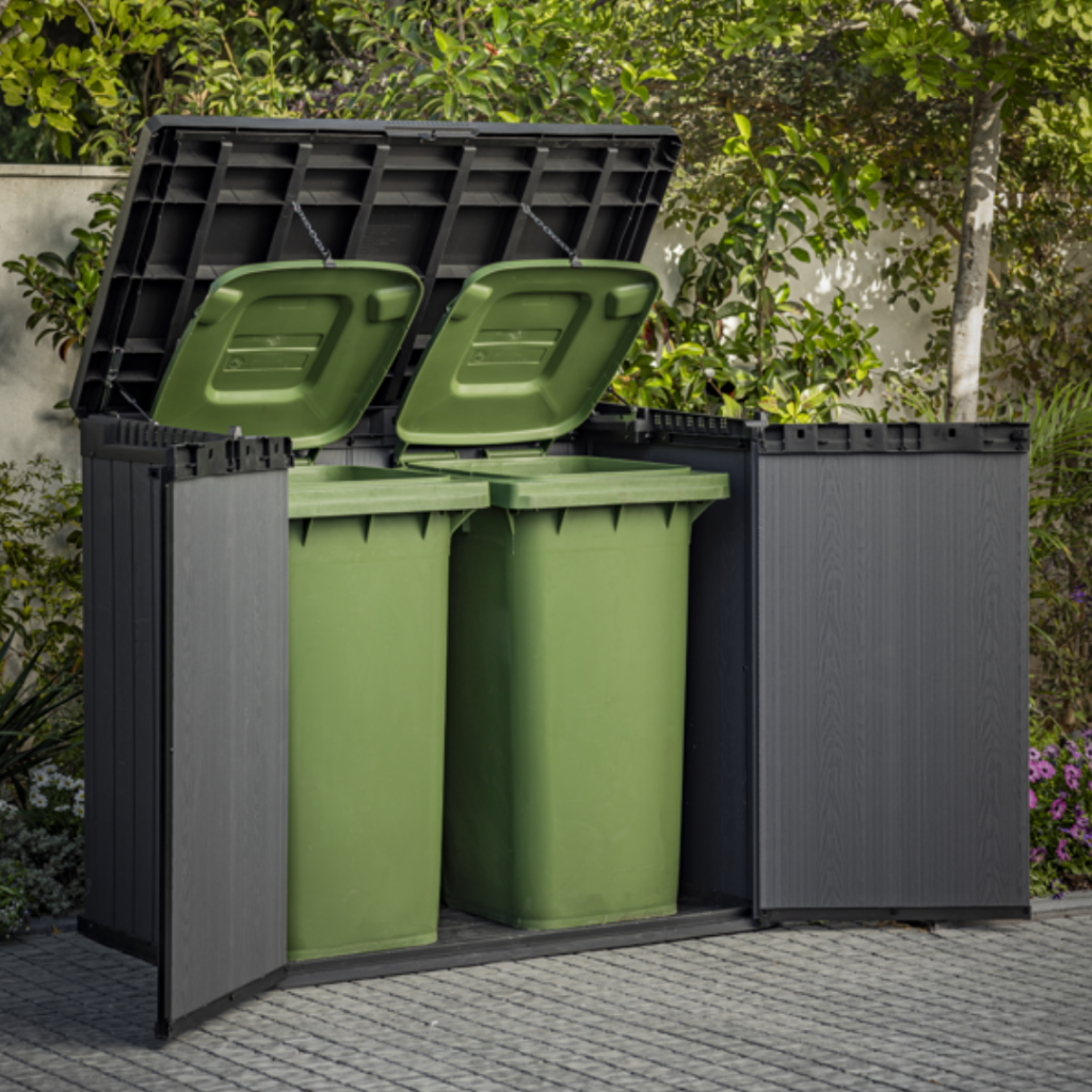 Outdoor Storage Box – Garden Storage Chest Grey