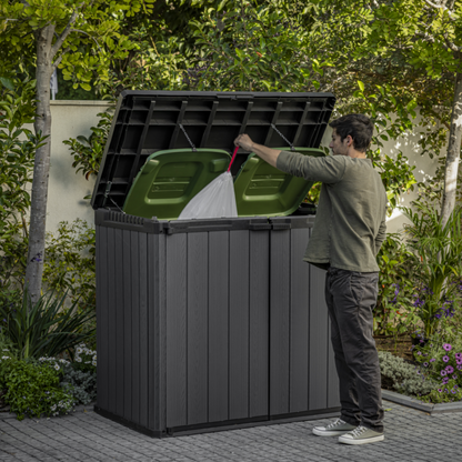 Outdoor Storage Box – Garden Storage Chest Grey