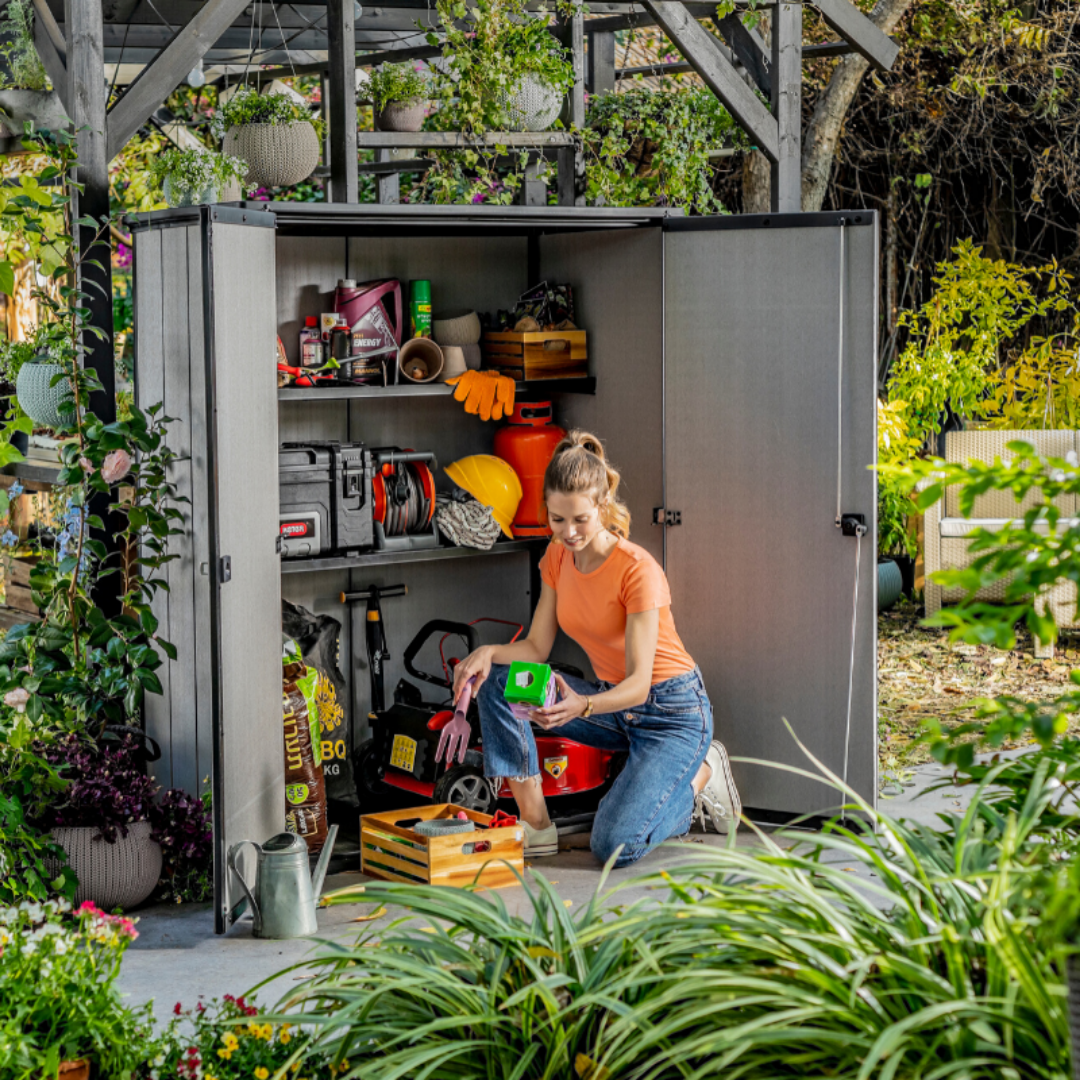Tall Garden Outdoor Storage Shed