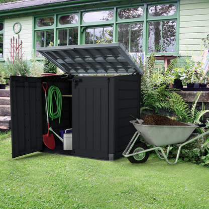 Outdoor Storage Box – Garden Storage Unit Grey