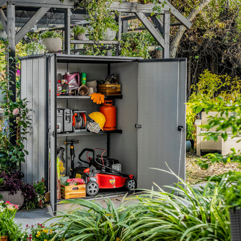 Tall Garden Outdoor Storage Shed