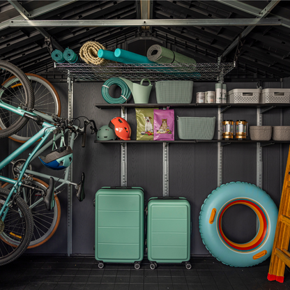 10x11.5ft (3m x 3.5m) Garden Shed – Large Outdoor Storage