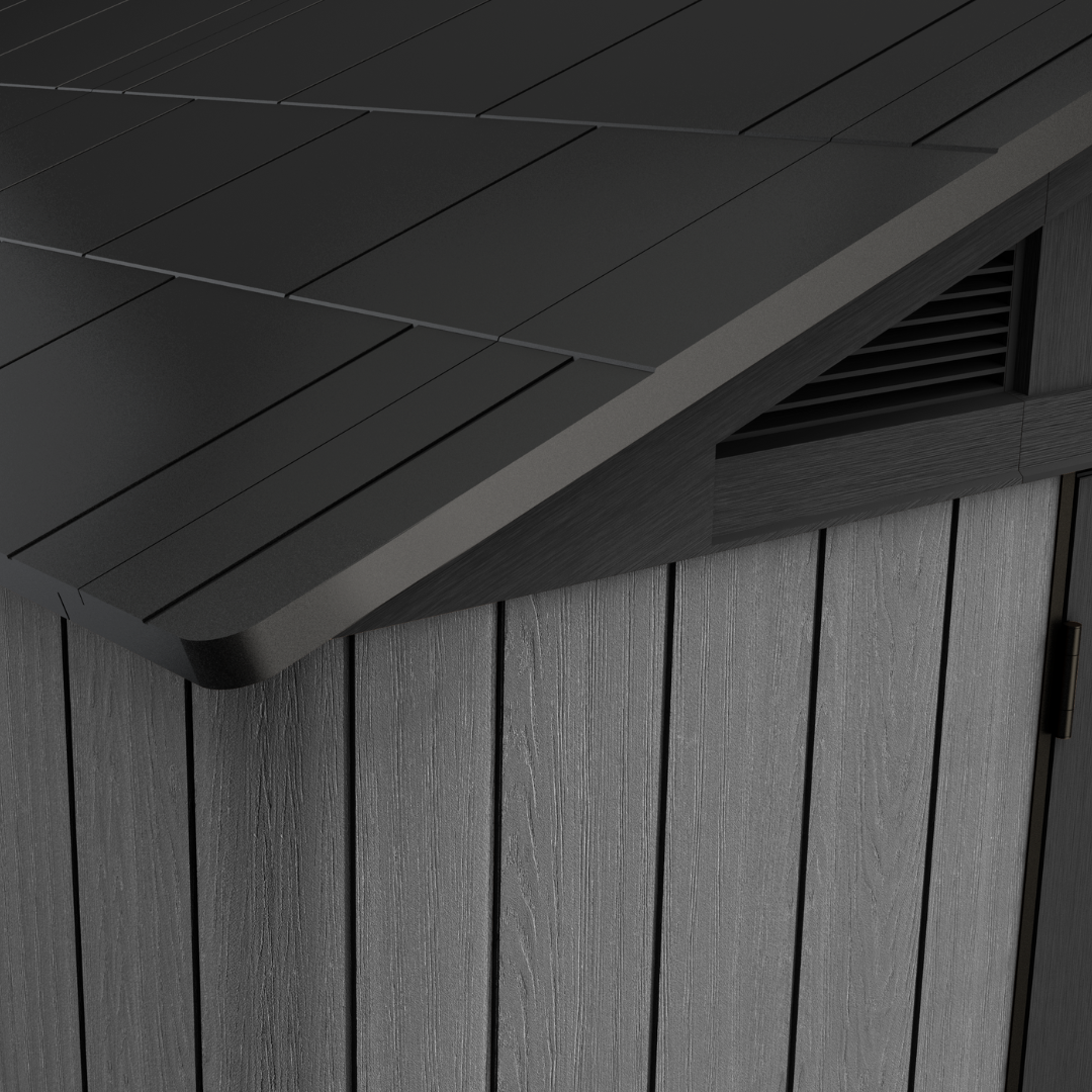 10x11.5ft (3m x 3.5m) Garden Shed – Large Outdoor Storage