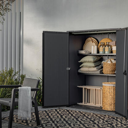 Vertical Garden Shed – Outdoor Storage Cabinet