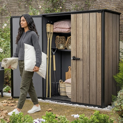 Vertical Garden Shed – Outdoor Storage Cabinet
